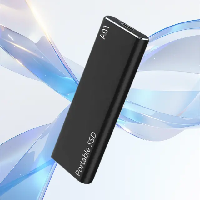 Upgraded Large Capacity External Solid State Drive High Speed Type-C Portable Digital Storage For File Backup & Data Transfer
