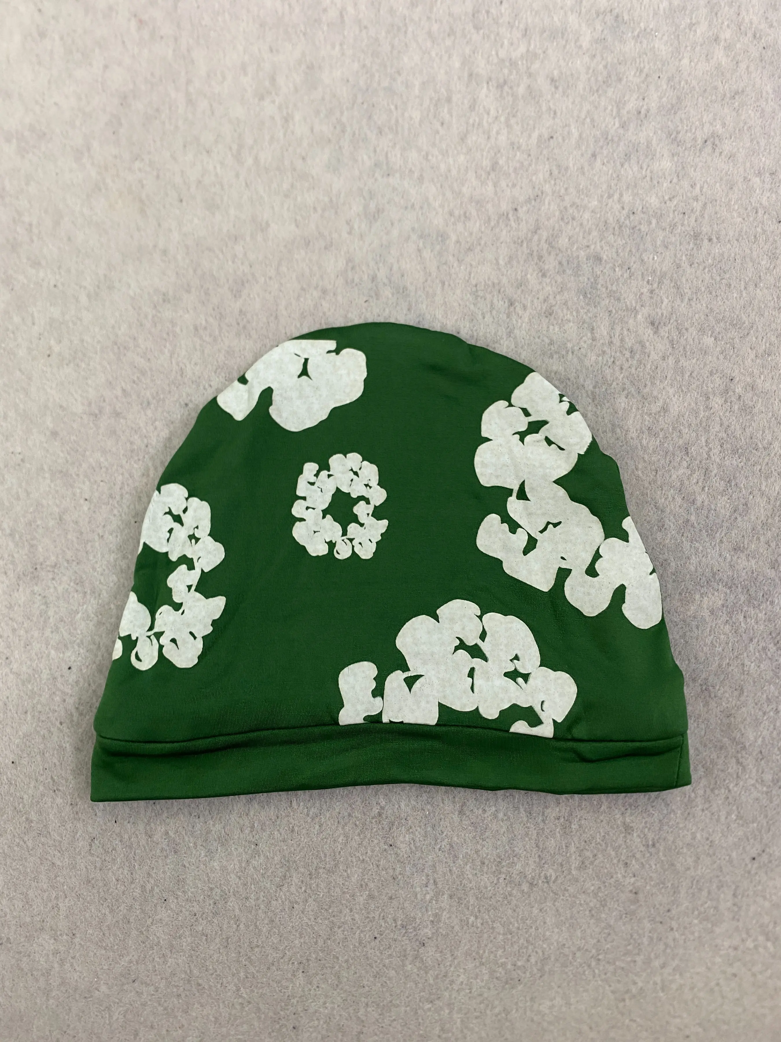 American Street Print Beanie Hat, Simple Versatile Stretch Fitted Cold Cap, Unisex Geometric Pattern, All Seasons Fashion Accessory