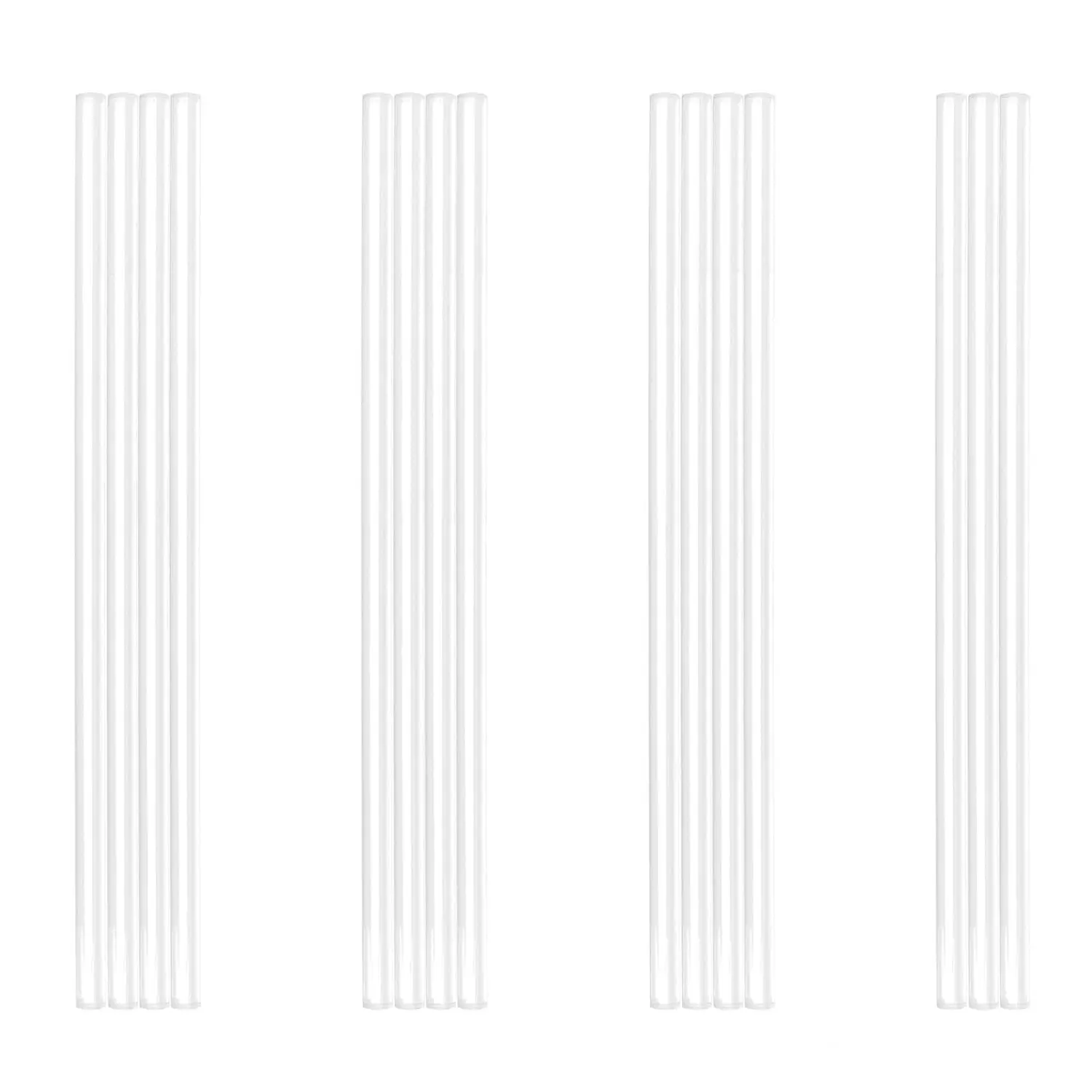 15Pcs 12 Inch Clear Acrylic Dowel Rods 1/8 Inch Diameter | Acrylic Round Rods, Plastic Sticks, For Curtain Pulls, Cake Toppers, Candy, Wedding, DIY Crafts