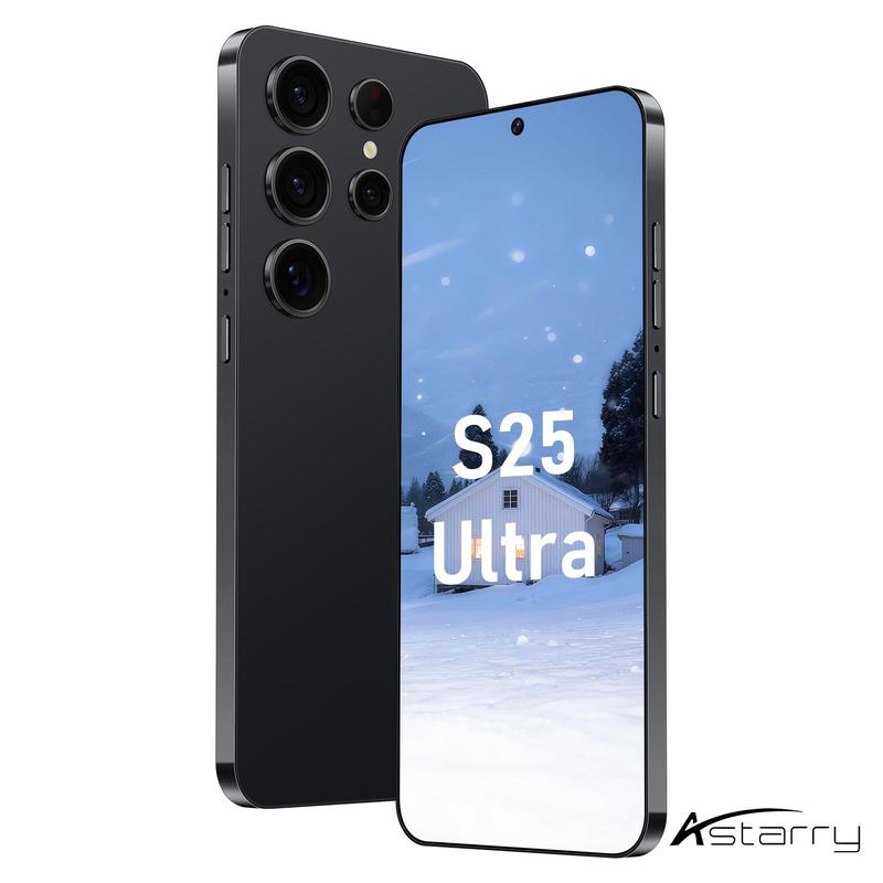 S25 Ultra Unlocked Android Smartphone, 6.56-Inch Screen, Dual Sim Slot, Quad-Core Cpu, 4g Network, 3+64GB RAM, 2850mah Battery, Touch Pen Included