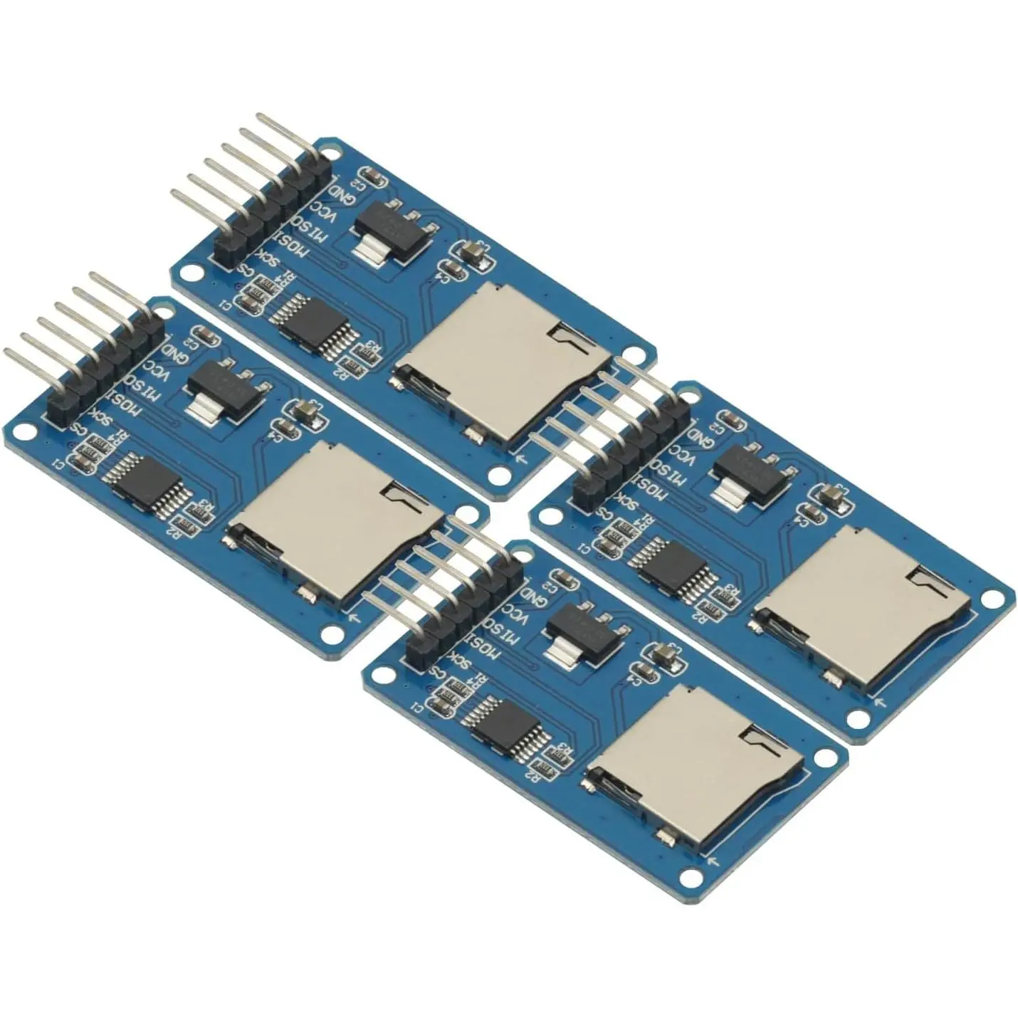 4 count  SD Storage Expansion Board  SD TF Card Memory Shield Module SPI for Arduino SD Card Module  R3  2560 Due