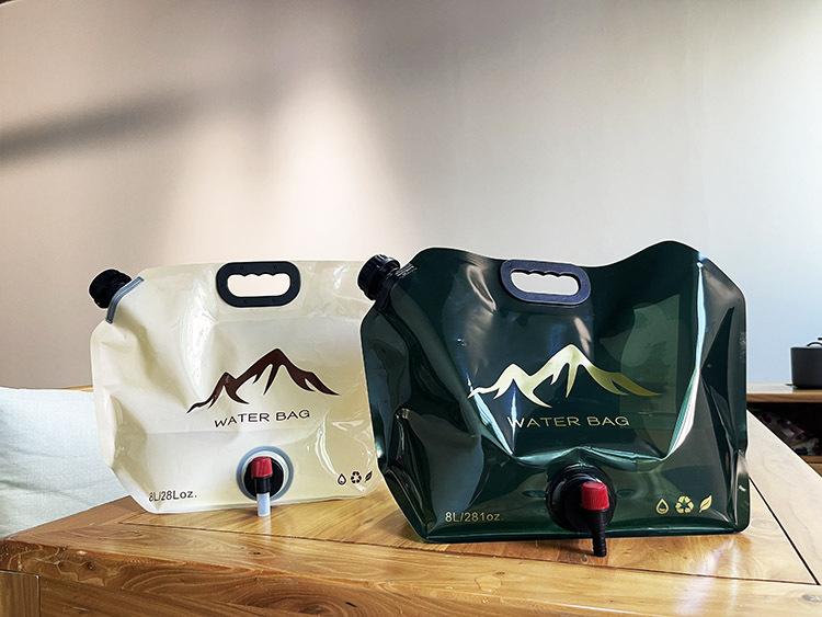 Portable foldable water bag Outdoor car outing water storage bag Large capacity disaster-resistant water storage bag