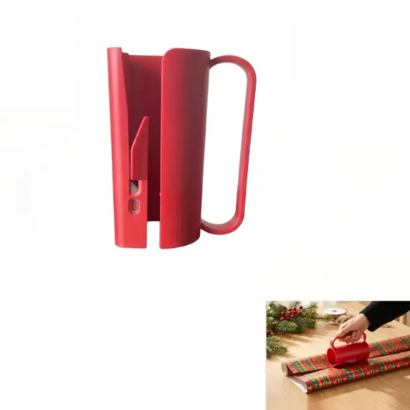 Paper Cutter Tool Set, Christmas Paper Roll Cutter, Handmade Gift Wrapping Supplies, Birthday Gift Packaging Paper Roller