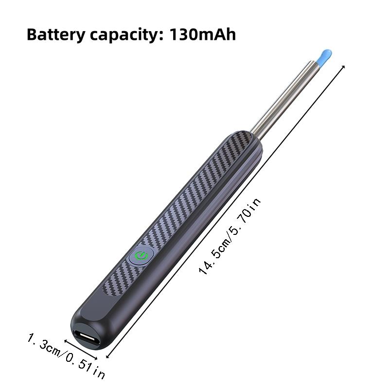 Electric Ear Wax Removal Tool with Camera & Light, Ear Wax Cleaner Kit with Digital Display, Ear Cleaning Kit, Ear Wax Removal Tool, Visual Earwax Cleaner