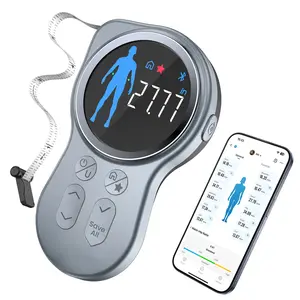 Upgraded Smart Digital Portable Body Measuring Tape, 60in/150cm, Large Display, Bluetooth, Gym Gift for Home Users, Health Equipment for Circumference & Length Measurement, Digital Tape Measure, Portable Tape Measure
