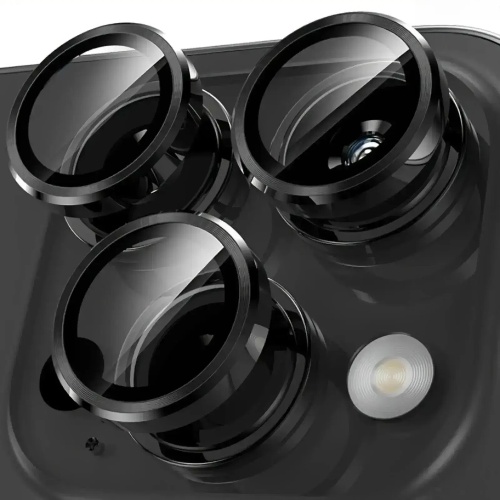 Tempered Glass Camera Lens Protector Accessories for iPhone 16/15/14/13/12/11 Series - Protective, Durable, Full Coverage, Shockproof, Scratch-Resistant, Easy Installation Phone Accessory for Smartphones
