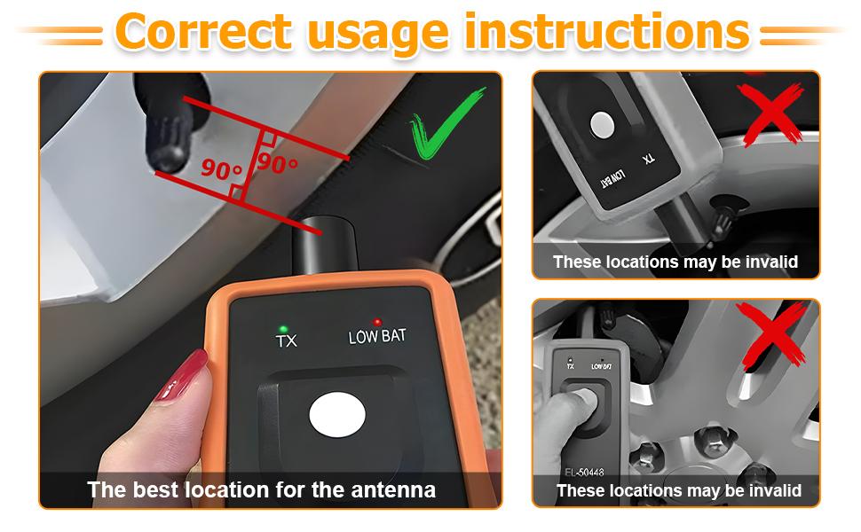 EL-50448 TPMS Relearn Tool – OEC-T5 Tire Pressure Monitor Sensor Activation Reset, 1-2 Min Fast Programming for GM, Buick, Chevy, Cadillac & More. DIY Programming Tool Saves $80+ Dealer Fees!