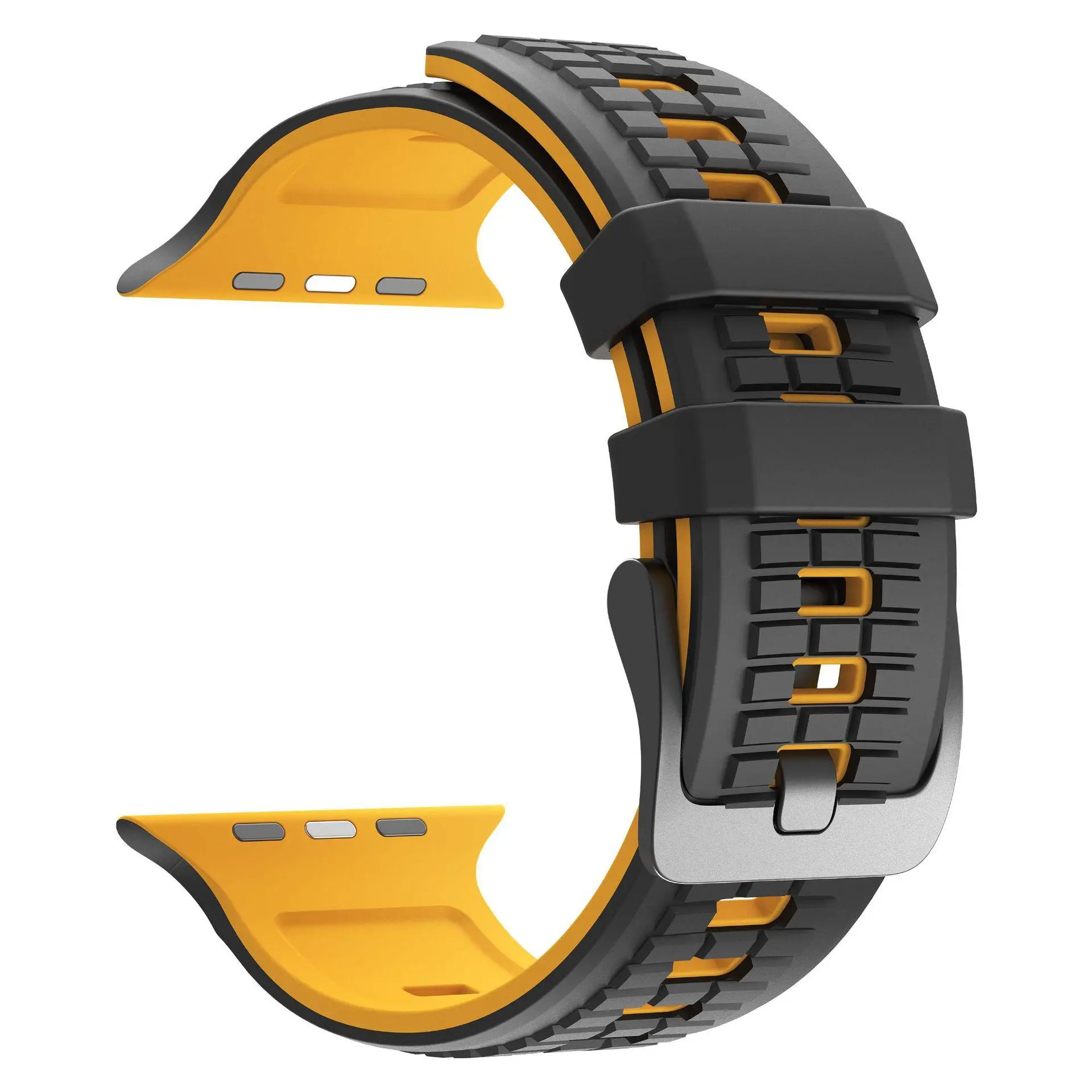 Apple Grenade Pattern - Black and Yellow