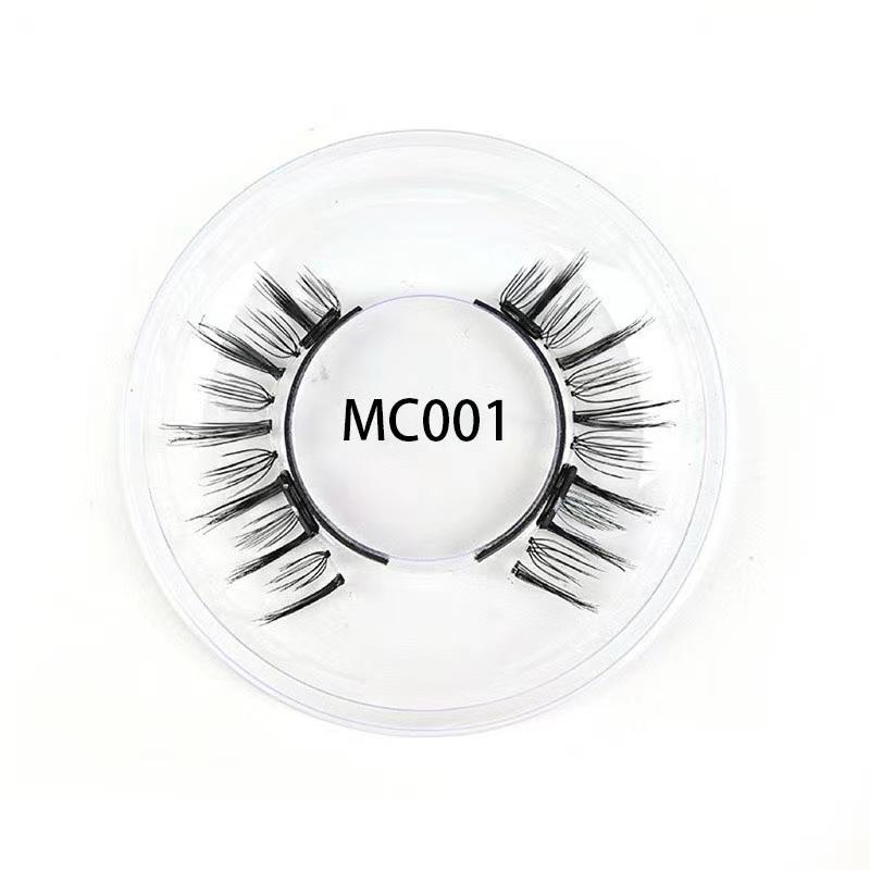 Reusable Magnetic Eyelashes No Glue Needed Magnetic Lash Kit with Clips Easy Application False Eyelashes for Beginners