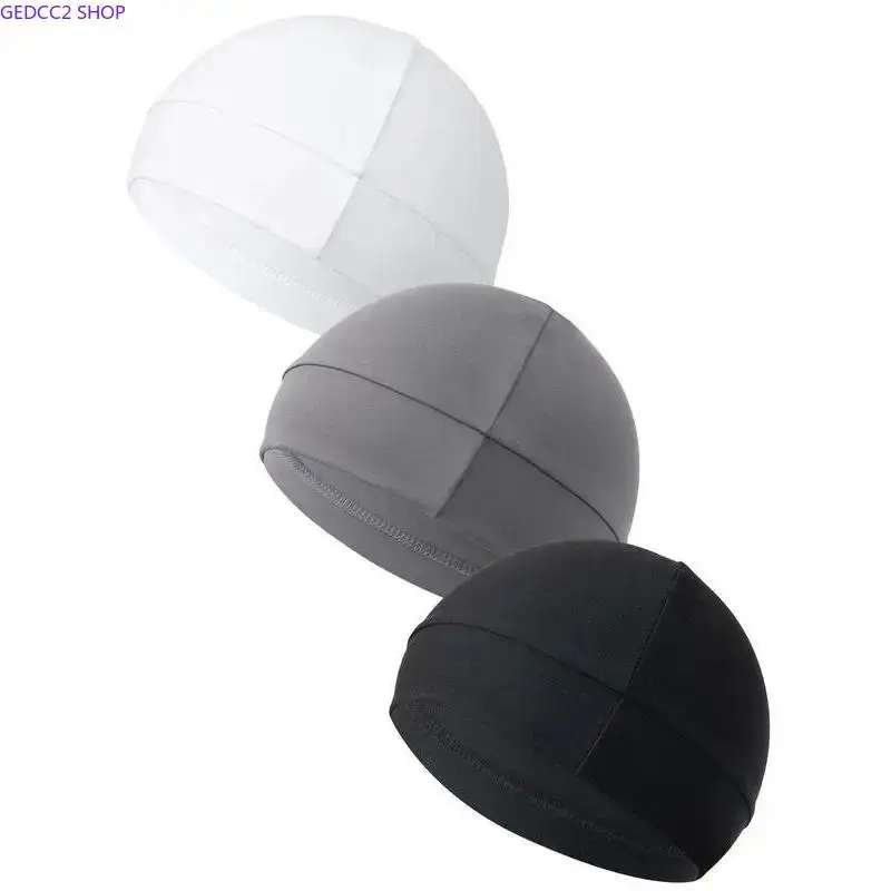 2026 Summer Unisex Plain Skull Cap, Stretch Sport Helmet Liner Beanie, Multi-Use Biking Hat for Back to School Birthday Outfit