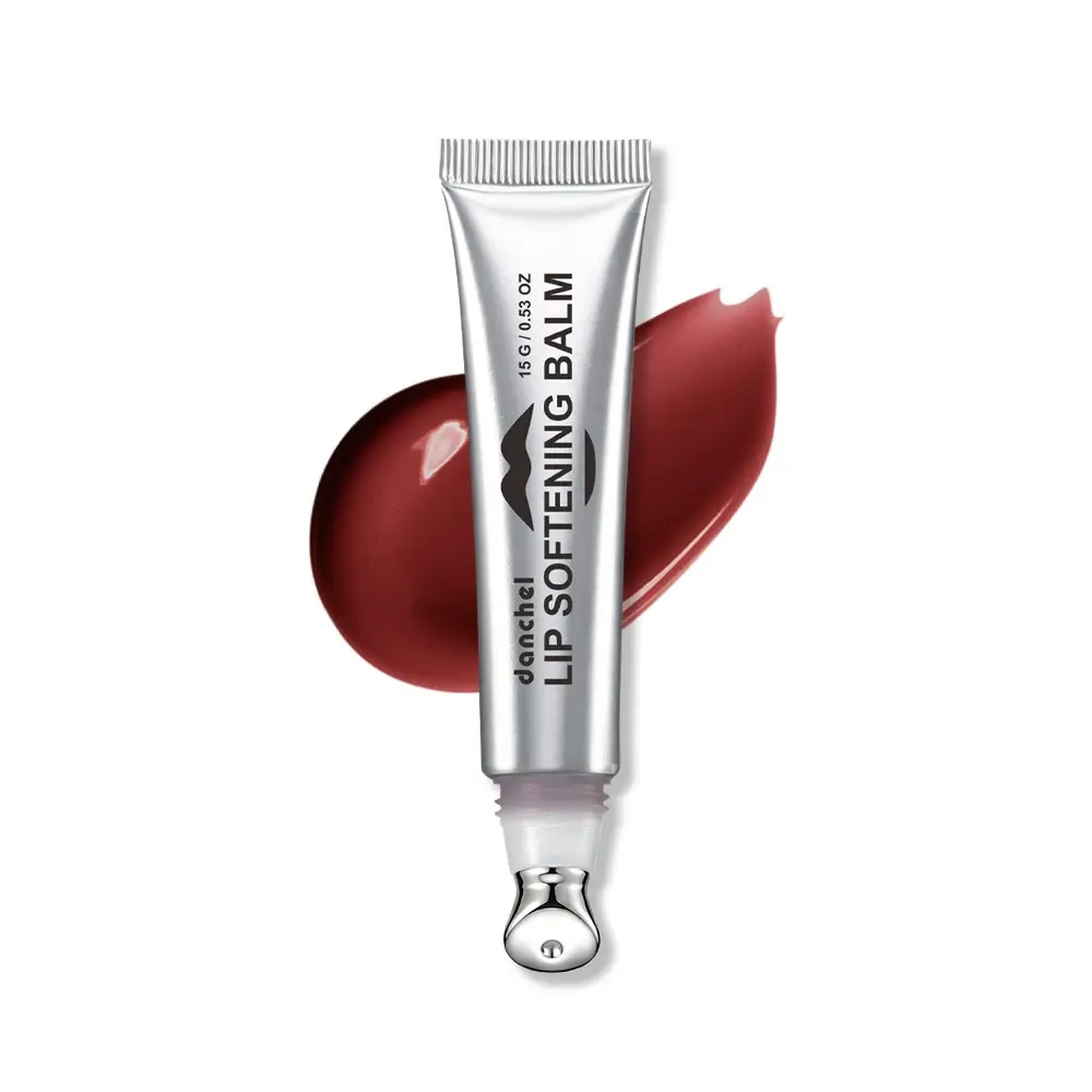 danchel Softening Lip Balm, Hydrating Luminous Lip Gloss, Sheer Glass-Lip Finish, Long-Lasting Moisture Lock & Rich Color Payoff, Gentle Exfoliation, Cooling Metal Applicator, Lightweight & Non-Sticky, Available in 6 Shades