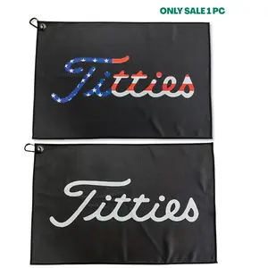 Funny Microfiber Premium Golf Towel,Printed Golf Towels for Golf Bags for Men&Women, Great Golf Accessories for Men Golfers, Golf Gear, Golf Equipment, Golf Supply, Golf Gift Accessory