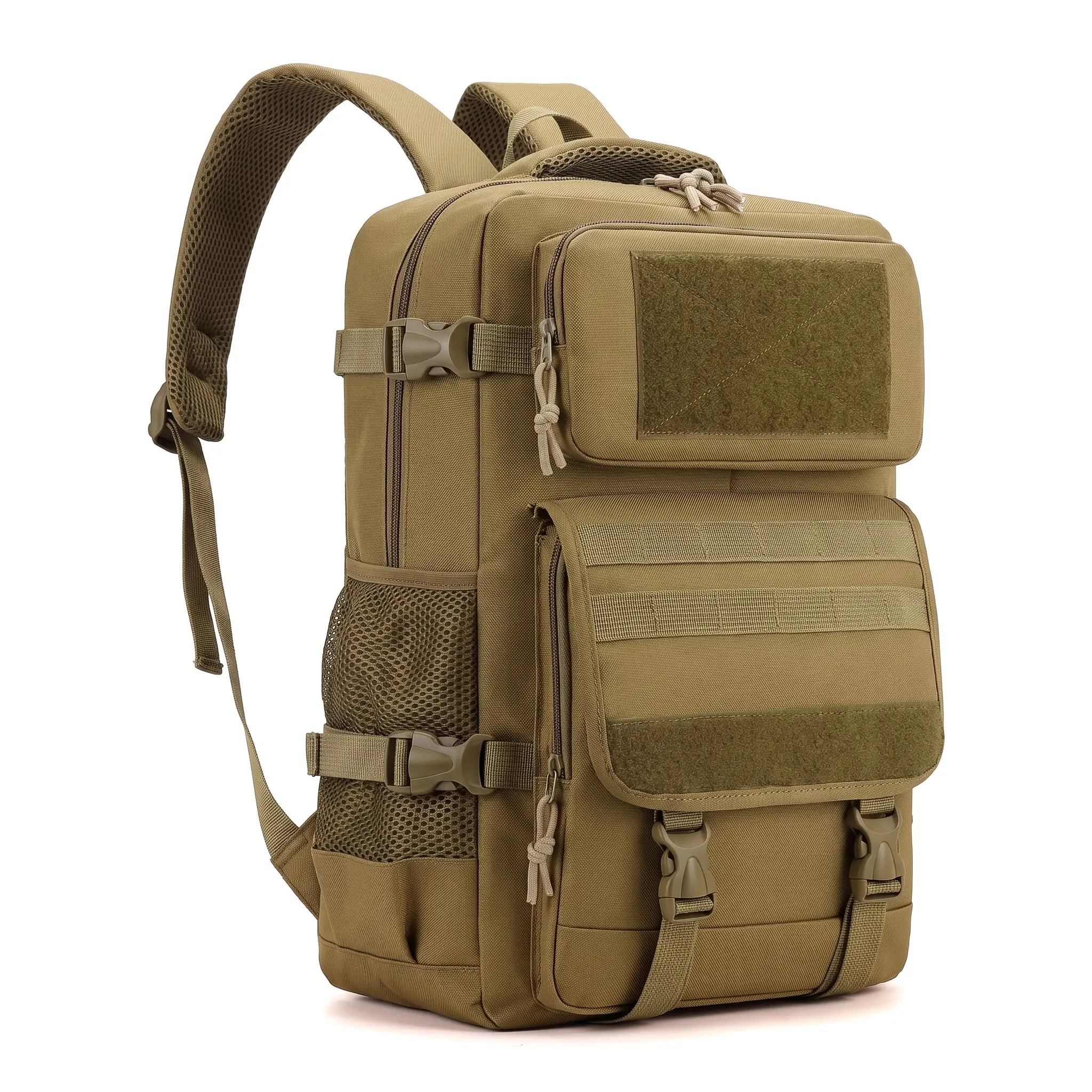 Large Capacity Tactical Backpack For Travel 20 35L Unisex Oxford Fabric Weight Reduction Design 14 Inch Laptop Compatible Curved Shoulder Straps Casual Outdoor