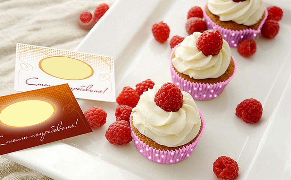 Make baking easier and prettier with 100PCS polka dot cupcake wrappers!Premium greaseproof paper ensures no mess, no sticking, and easy release.Classic polka dot design fits any celebration-birthdays, weddings, holidays