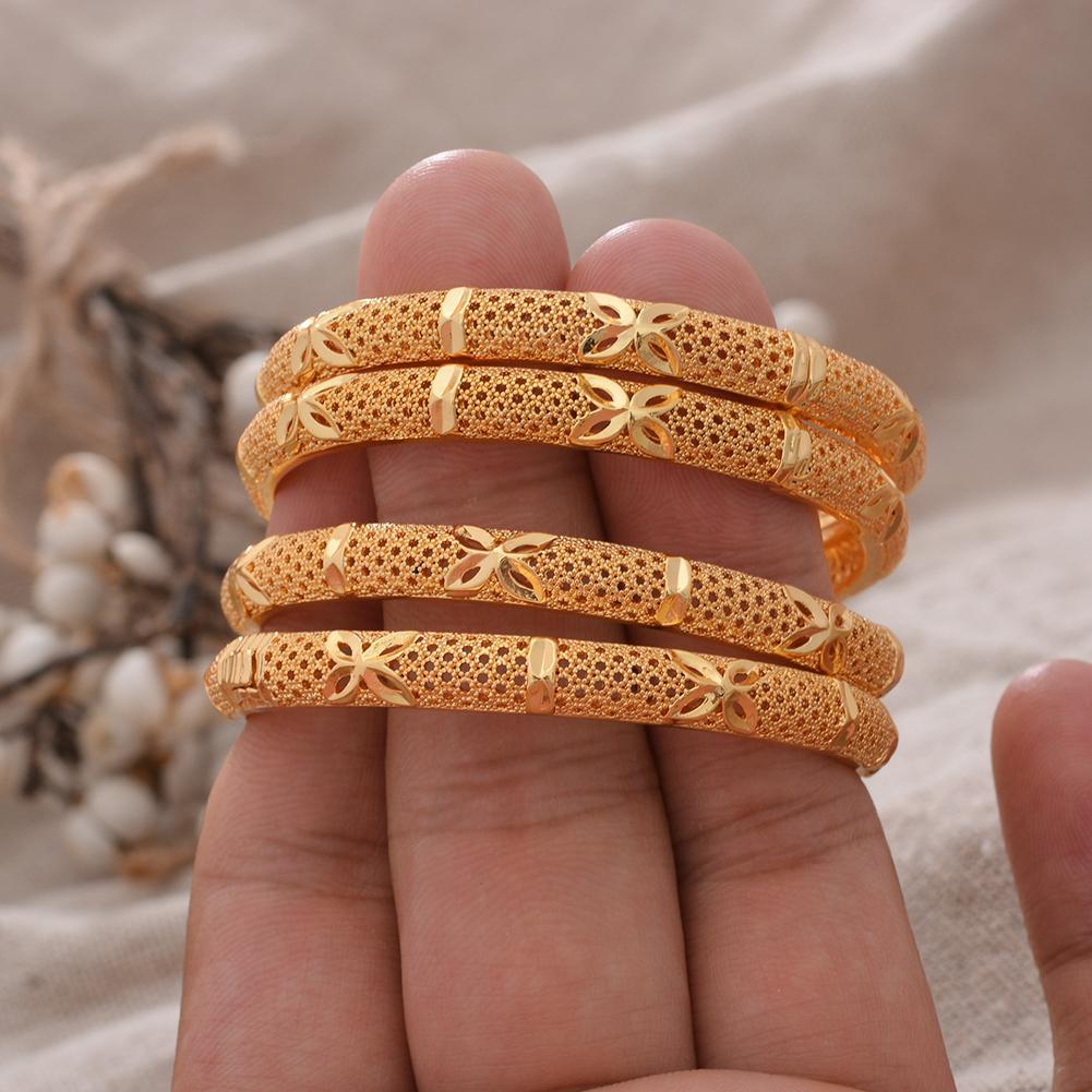 Flower France Small Child Gold Color Bangles For Girls Child Kids Bracelet Baby Wear Bracelets Gift Blessing Flower France Small Child Gold Color Bangles For Girls Child Kids Bracelet Baby Wear Bracelets Gift Blessing