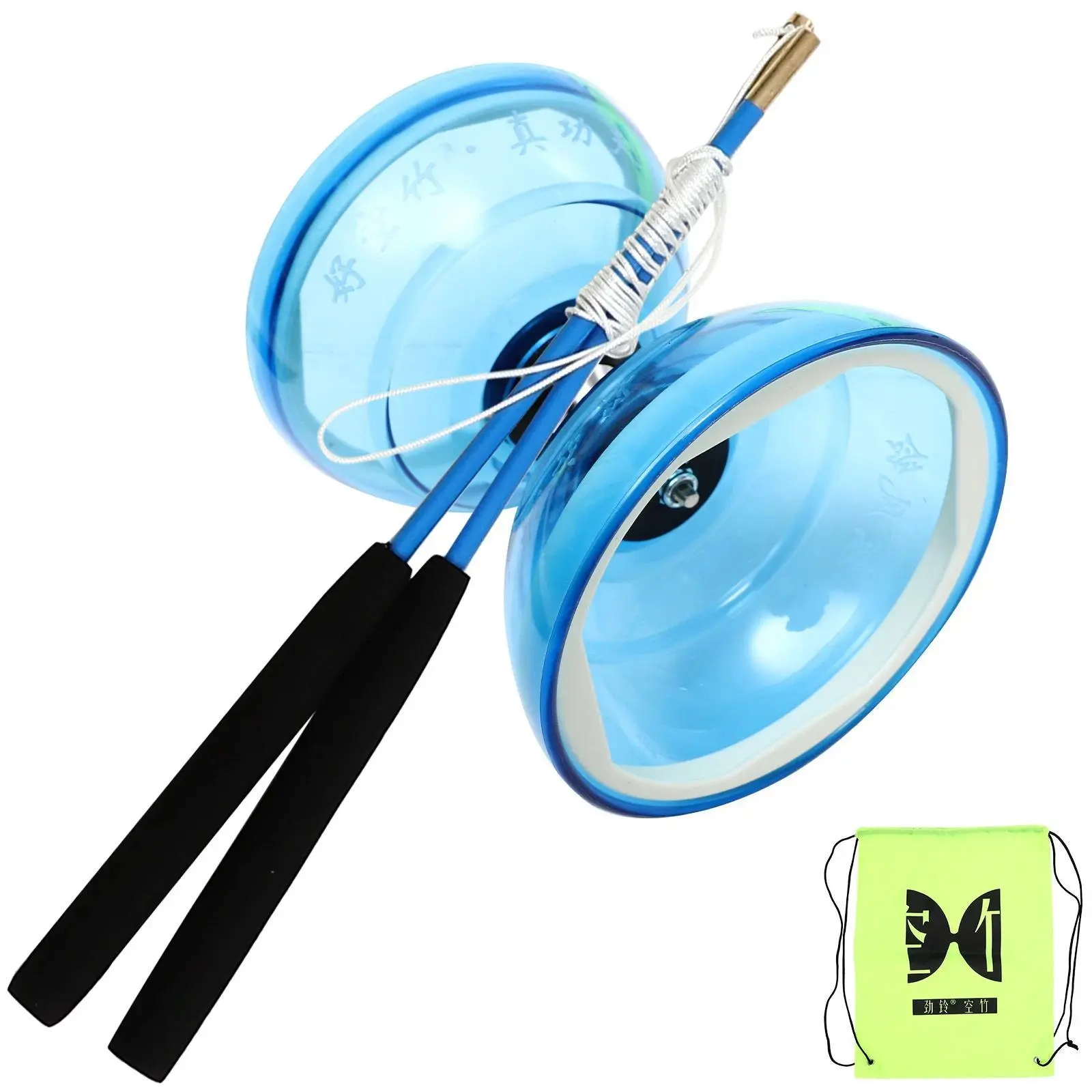 Diabolo Fitness Equipment for Beginners Kids Juggling Outdoor Toy Five Bearings Classic Chinese Toddler Tpu Elderly