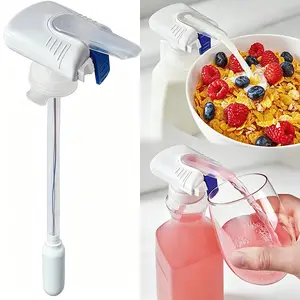 Magic Tap Bottle Water Dispenser Tap Viral Kitchen Gadget Battery Operated Auto Liquid Pump Anti Spill Pourer For Milk Juice Gallon Drinks