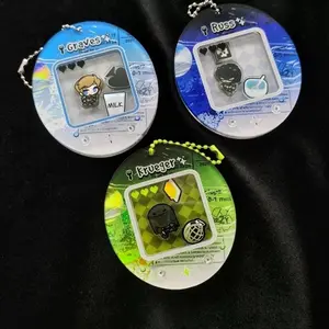 3pcs/set Call of Duty Acrylic Shaker Keychain Stylish Character Figure Shaker Charm for Phone Bag Backpack Birthday Present
