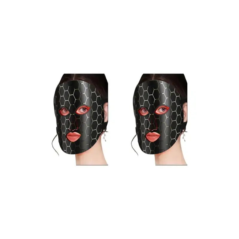 Facial Beauty Device with Built-In Lithium Ion Battery, New Personal Care Appliance, 3w Rated Power, Button Cell Battery Included