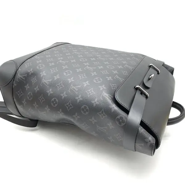 Pre-owned LV black monogram backpack/10015768 men's backpack