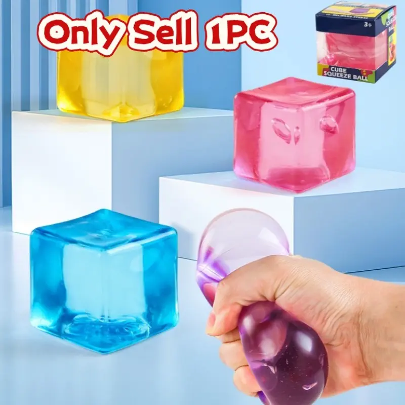 High-Quality Sensory Stress Relief Cube, Adult and Child Focus Desk Fidget Toy, Perfect for Relaxation and Concentration