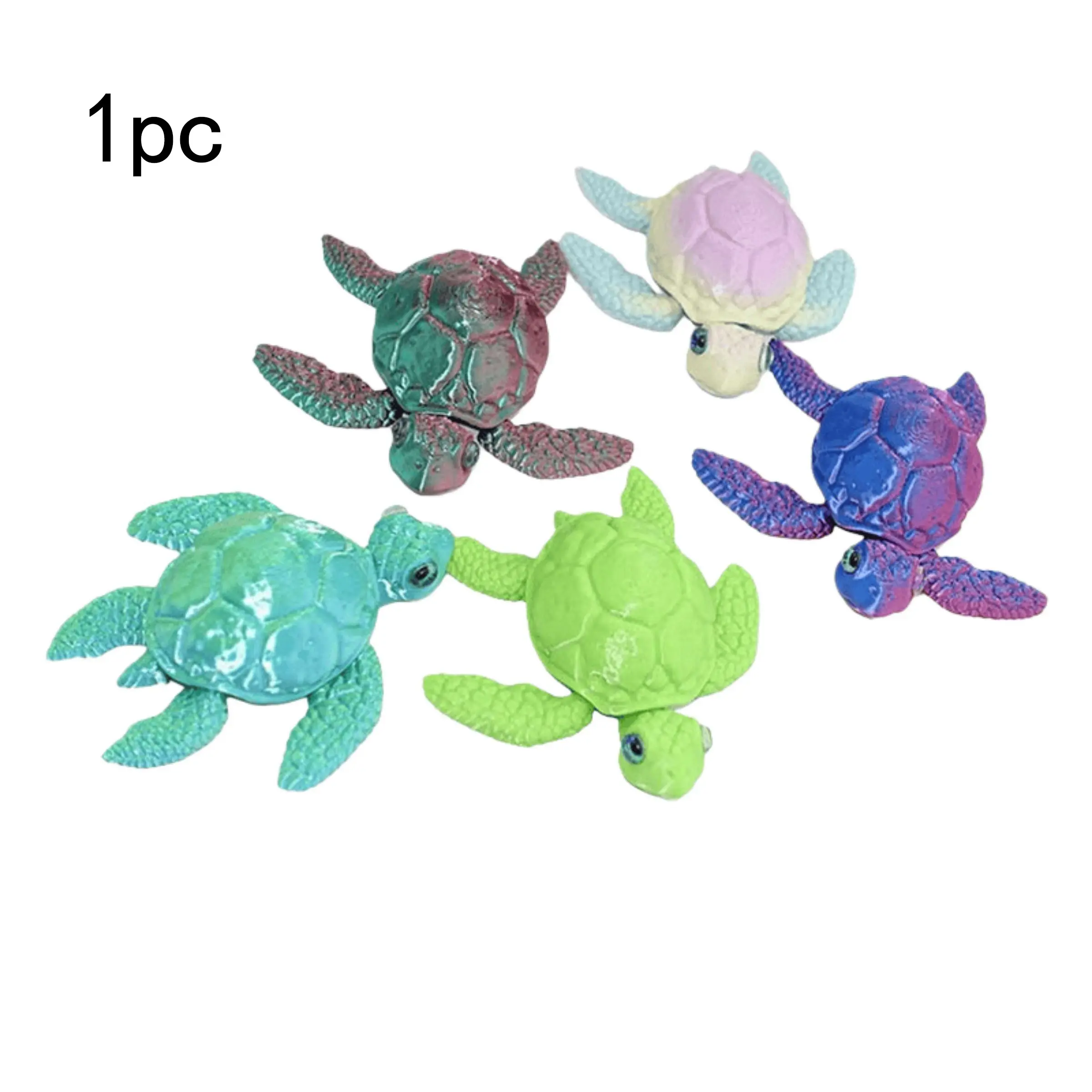 Articulating 3D Printed Animal Figurines,  Collectibles, Adorable Straw Buddy for Tumbler Cups, Collectible Cup Charm