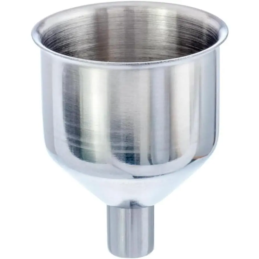 Stainless Steel Funnel for Flasks Bottles and Mini Bottles, Small Steel Drink Funnel for Filling Drinking  Flask, Transferring Oil, Juice, Milk -HQ93