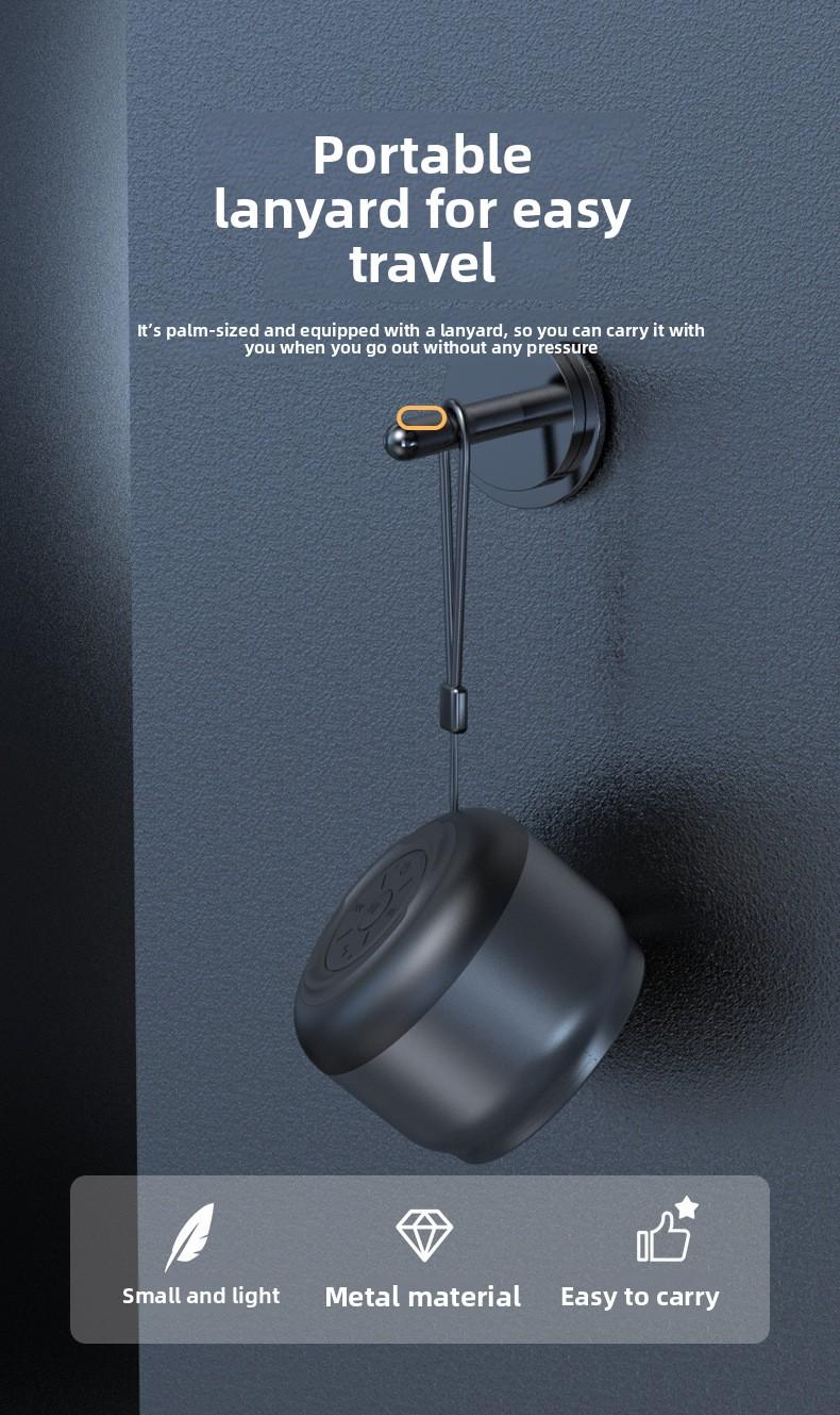 Powerful Bass Mini Bluetooth Speaker Loud Sound Portable Compact Audio HiFi Sound Quality