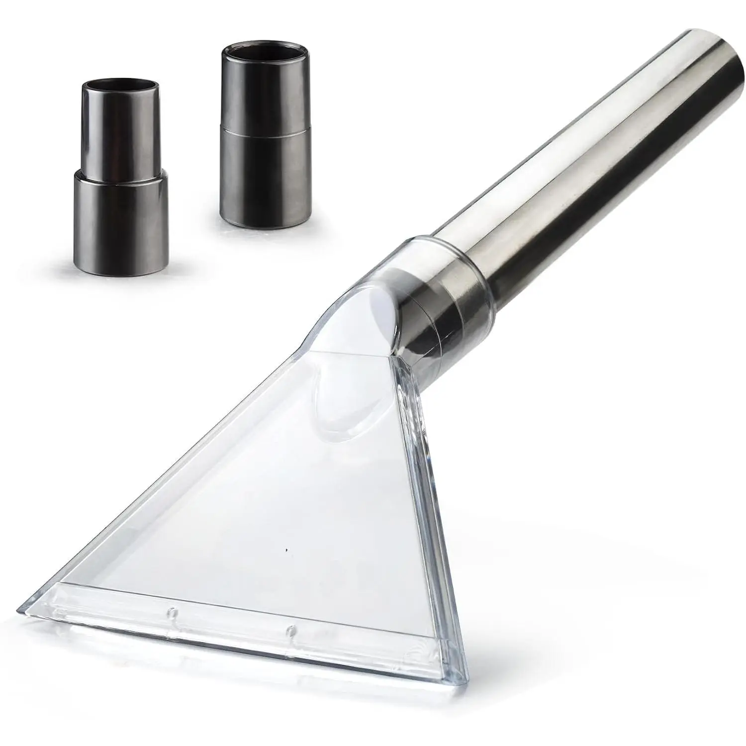 Clear Vacuum Extraction Accessory Compatible with  Shop Vac Extractor with 1-7/8", 1-1/4" Adapters Wet Dry Vacuum Cleaner Attachments for Upholstery Carpet Cleaning  Detailing