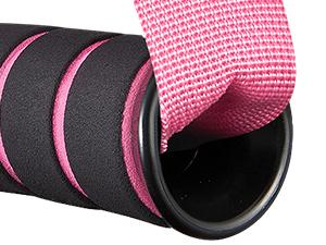 Exercise Handle, Replacement Fitness Equipment for Pilates, Yoga, Strength Trainer, Pull Down Home Gym Red, Grey, Blue Working Out Handle