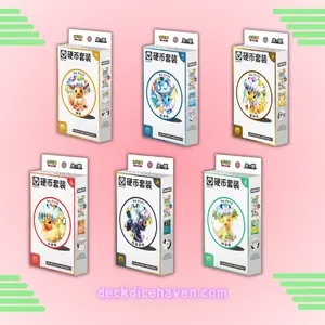 Pokemon TCG S-Chinese 2026 Scarlet & Violet Eeveelution Coin Set Box CSV9.5C