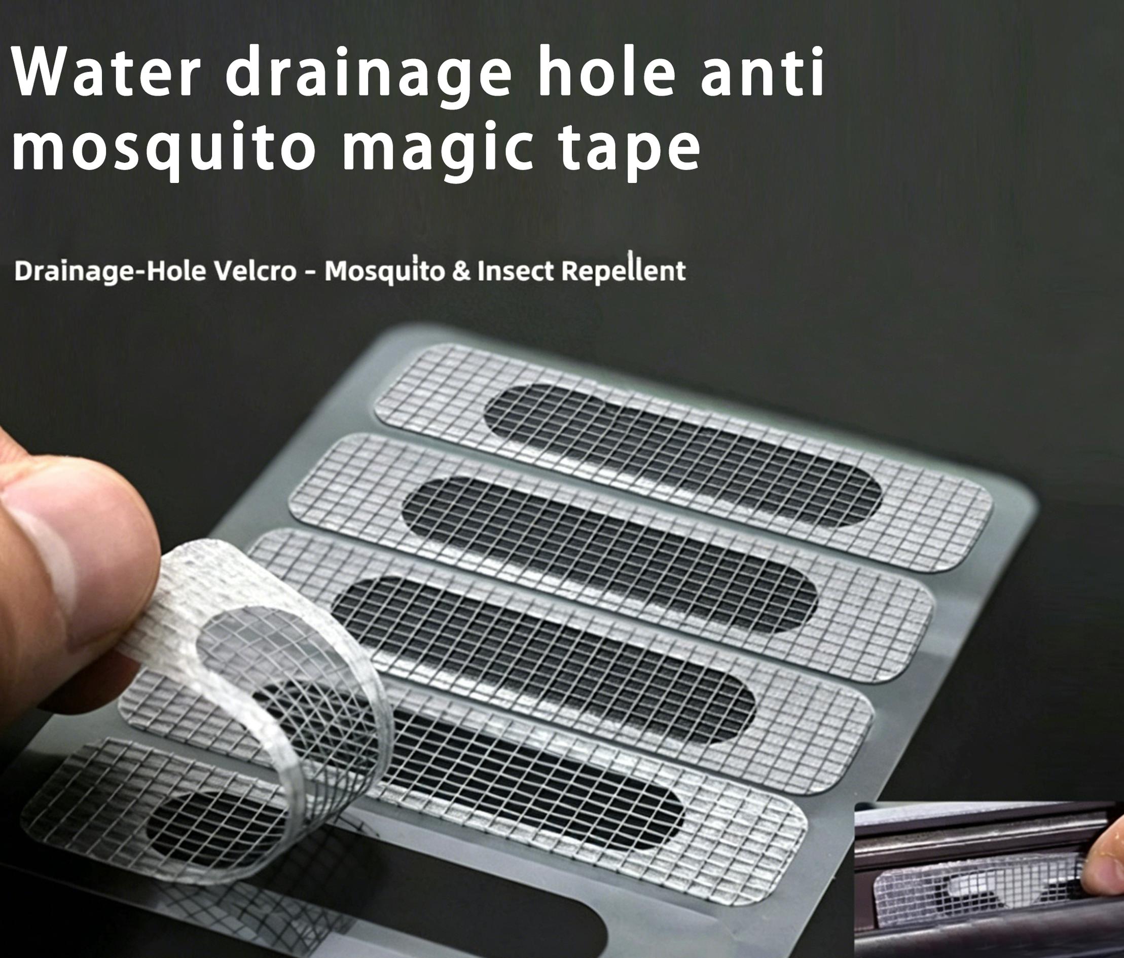 Screen window repair patches, drainage hole anti-mosquito stickers, disposable drain filters to prevent hair clogs