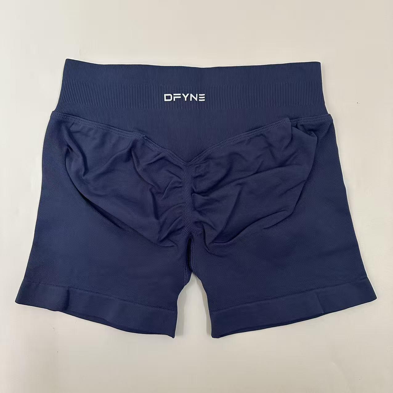 Dfyne Impact Women's Yoga Shorts, Tighten the Buttocks, High-Waist Stretch, Suitable for Exercise and Fitness, As Well as Outdoor Cycling.
