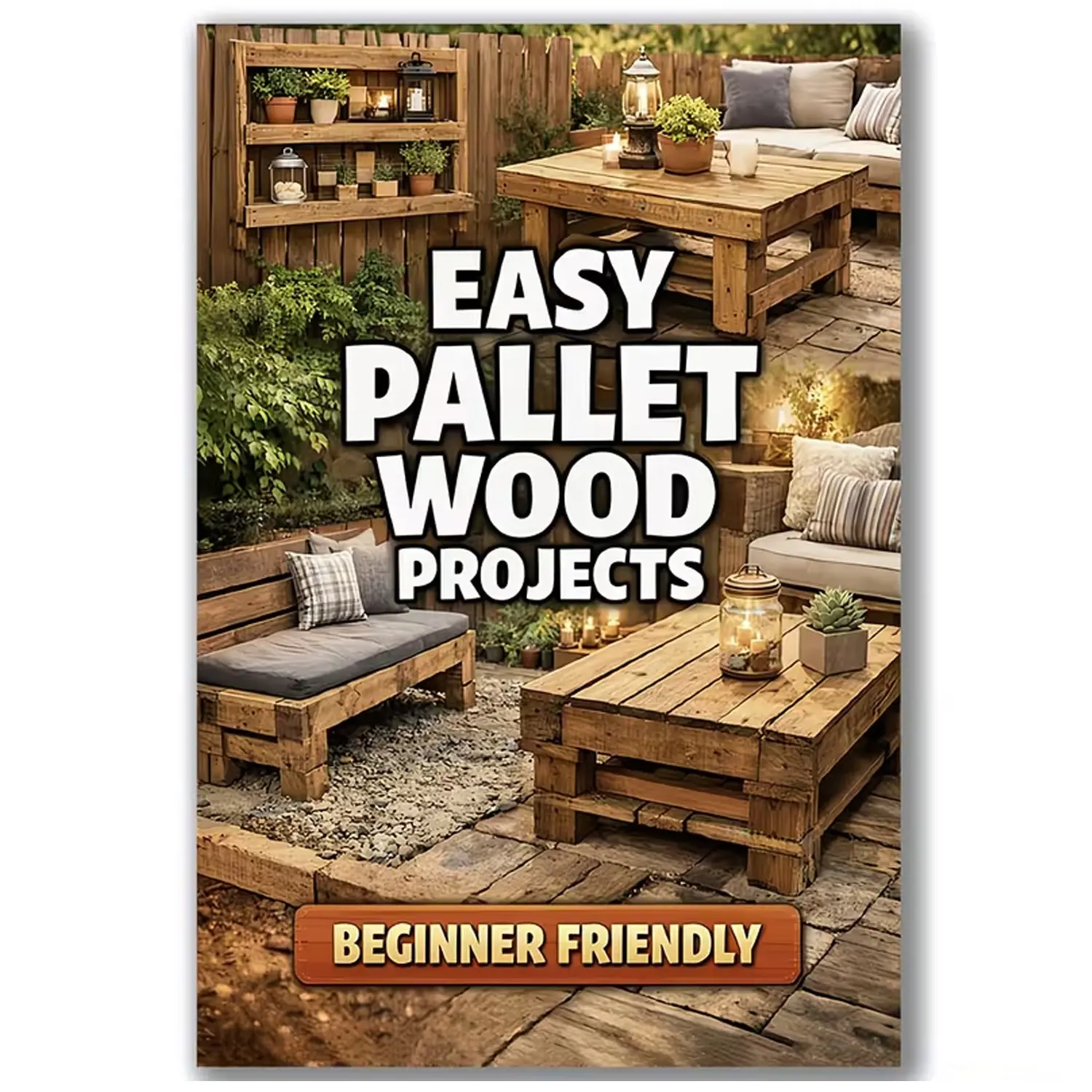 Beginner Woodworking Project Plan, Pallet, 5.5 X 8.3 Inches Dimensions, Step-By-Step Blueprint, Practical and Aesthetic Wooden Projects, Gift for Labor Day/father's Day