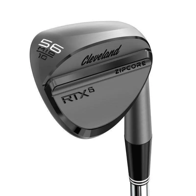 Cleveland RTX6 ZipCore Golf Wedge for Men with High Spin Stable Performance, Sand Gap Wedge with Cavity Back Design, Professional Short Game Club for Greenside Bunker Chipping and Pitching Practice Golf Equipment