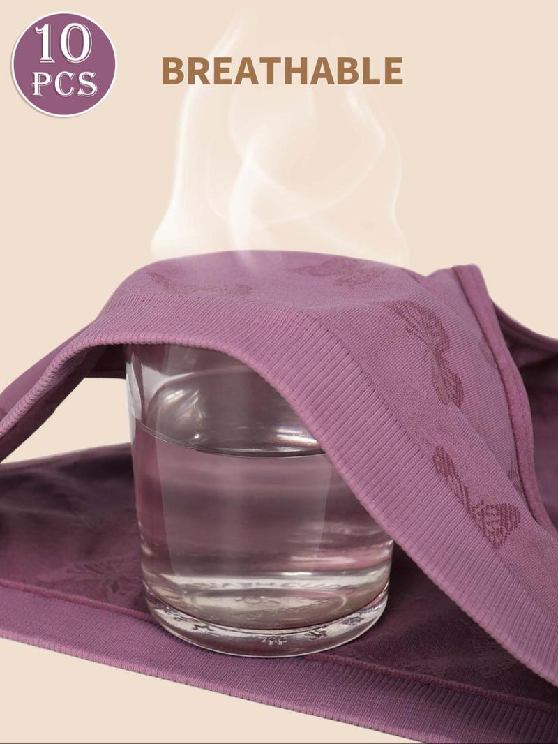 Women's Butterfly & Letter Print Brief, Soft Comfy Breathable Panty for Daily Wear, Underwear for All Seasons, Panties for Women