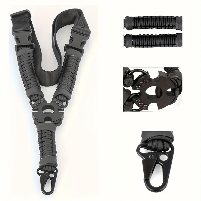 Outdoor Hunting Nylon Quick Release Single Point Slings,  Snap Accessories, Hunting Tool Use Tactical Nylon Quick-Release Single-Point Sling |   Hunting Tool Accessory with Adjustable Buckle - Durable Camo Pattern & Zero Slips
