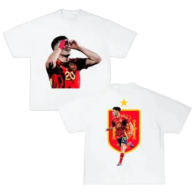 [Sale Up To 50%] 👍 Woman%Man"sPedri National Icons T-Shirt, Pedri 2-Sided Vintage Tee, Unisex Soccer Shirt, Sport Graphic Tees, Menswear Womenswear Streetwear