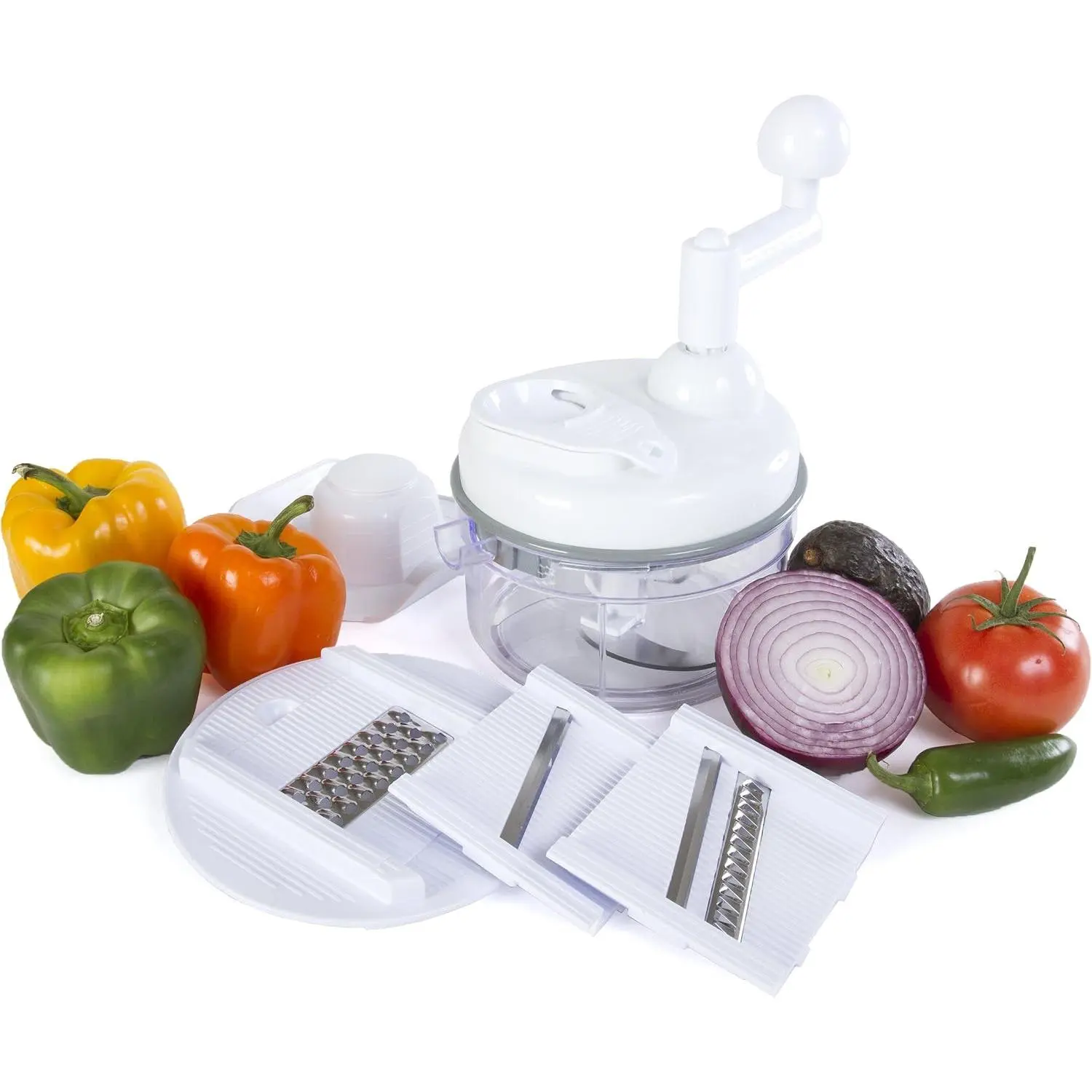 Manual   - 5 in 1 Miracle , Salsa Maker, Blender, Slicer, Shredder and Julienne – As Seen  TV Manual  Processor