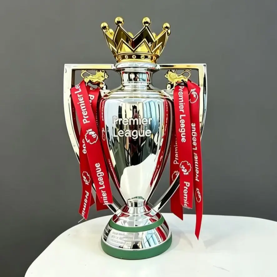 1PC Premier League Trophy Model, Football Championship Cup Collectible Memorabilia, Fan Gift, Soccer Souvenir, Perfect for Fans