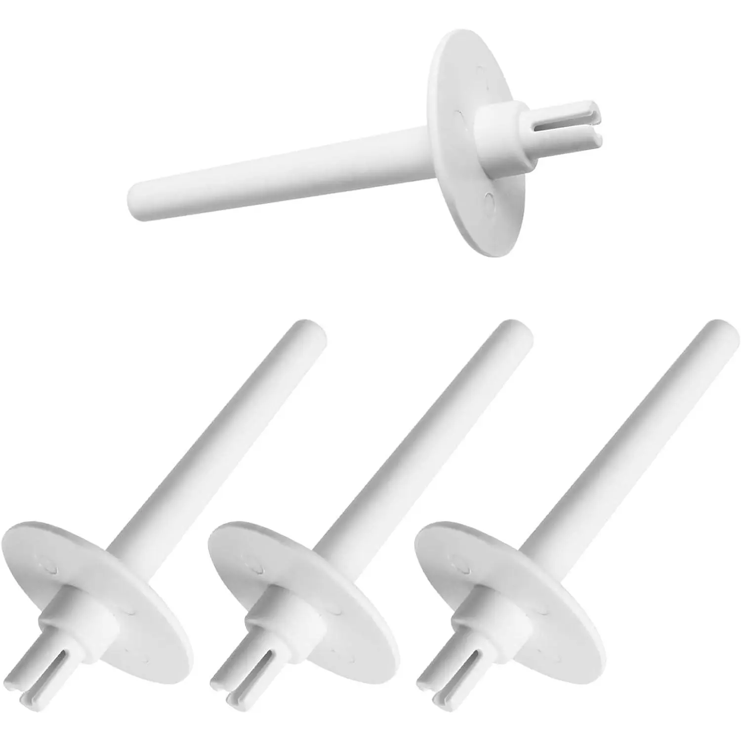 4 count  Spool Pin for Sewing Machine, White Sewing Machine , Plastic Sewing Machine Spool Pin & Thread Holder, Sewing Machine Accessories Compatible with  Household Sewing Machinery