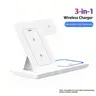 3-in-1 Wireless Charger Stand, Multifunctional Fast Charging Base, Cordless Charger Compatible with iPhone Models & Smartphones, Universal Multi-Device Inductive Charging Solution, Mobile Phone Charger