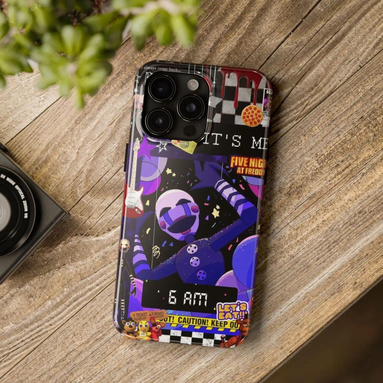 FNaF 2 Bonnie Foxy Chica Freddy Double-layer durable phone Cases For iPhone 17 16 15 14 13 12 Promax Pro Plus, hard shell protection ,Unique design,best Gift