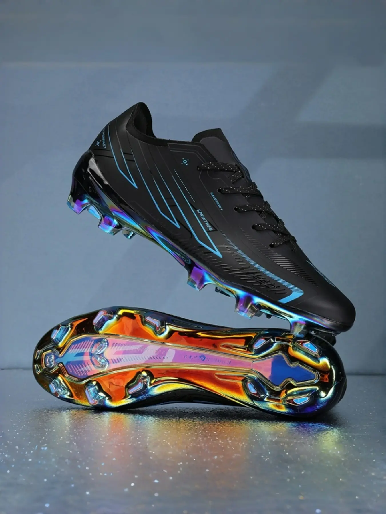 Unisex High-Quality Football Shoes, Soccer Boots, Indoor/outdoor Use, Lightweight, Long Studs, Anti-Slip, Durable, Super Grip, Fashionable, for Students, Teens, Adults