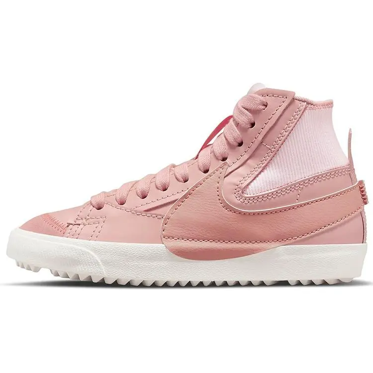 Nike Blazer Jumbo Pink Oxford Comfortable Mid-Top Casual Sneakers for Women Verifiable, with credentials and supporting global authentication