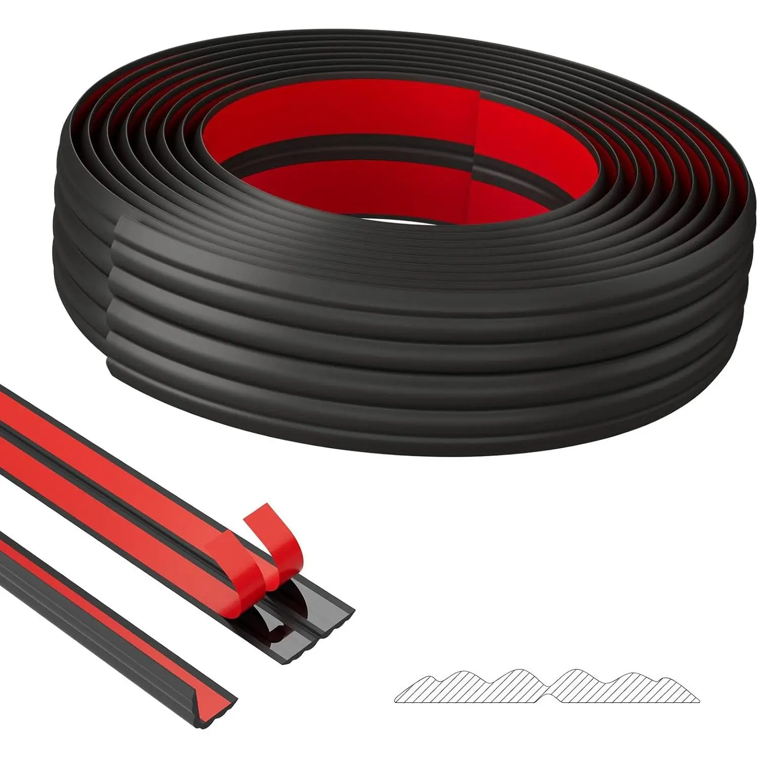 Wall Corner Protector Trim, 10.5  Flexible Inside & Outside Corner Guard Trim, Peel and Stick Corner Molding, Self-Adhesive Strip for Wall , Ceiling, Door Frames, Countertop
