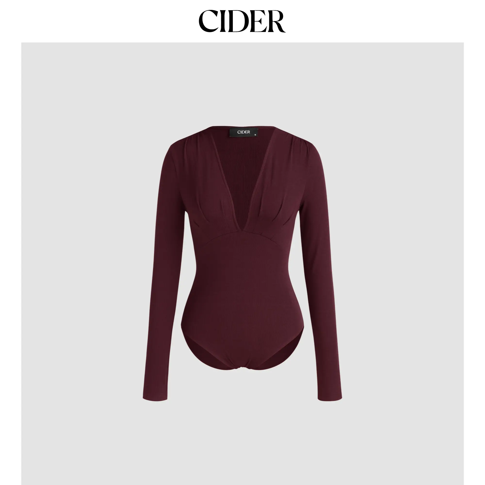 Cider [3 colors, size 2-26] Collarless Solid Bodysuit SummerWins SummerFinds
