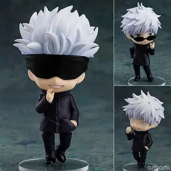 10cm PVC Jujutsu Kaisen Gojo Satoru 1528 Collectible Action Figure, Boxed Toy for Anime Fans, Christmas Gift