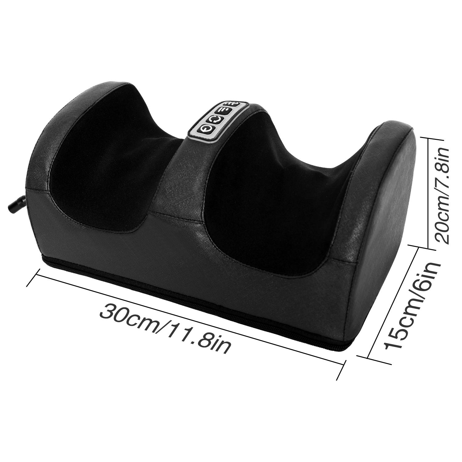 Shiatsu Foot Massager Machine with Heat, Foot and Calf Massager with Massage Roller, Deep Tissue Massager for Foot Massage and Calf Massage, Gifts for Mom & Dad Portable Pain Relief Massagetool