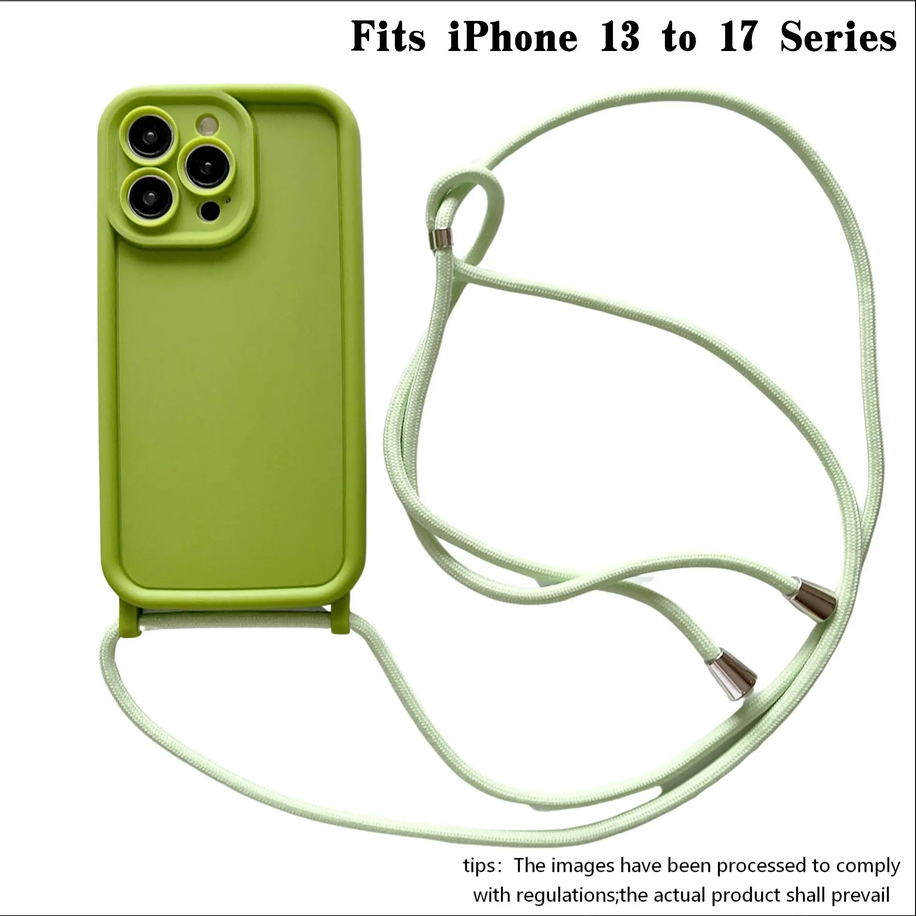 Convenient Crossbody Neck Lanyard Phone Case Full Lens Protection Soft AntiScratch Ideal for Women Cover for Daily Use Travel Business Trip Fits iPhone 11 12 13 14 Plus 15 Pro 16 Pro Max 17 Air